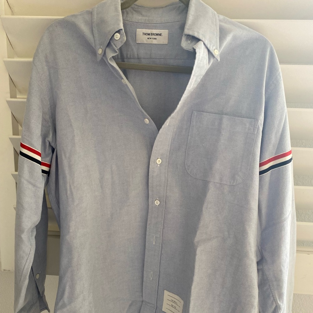 Thom Browne chambray mens Shirt
